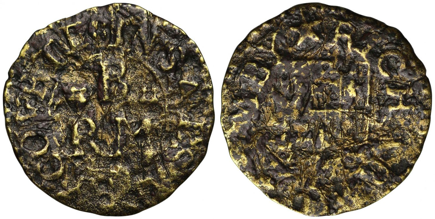 17th Century London Token, Fleet Street, Salisbury Court, Richard Burmby