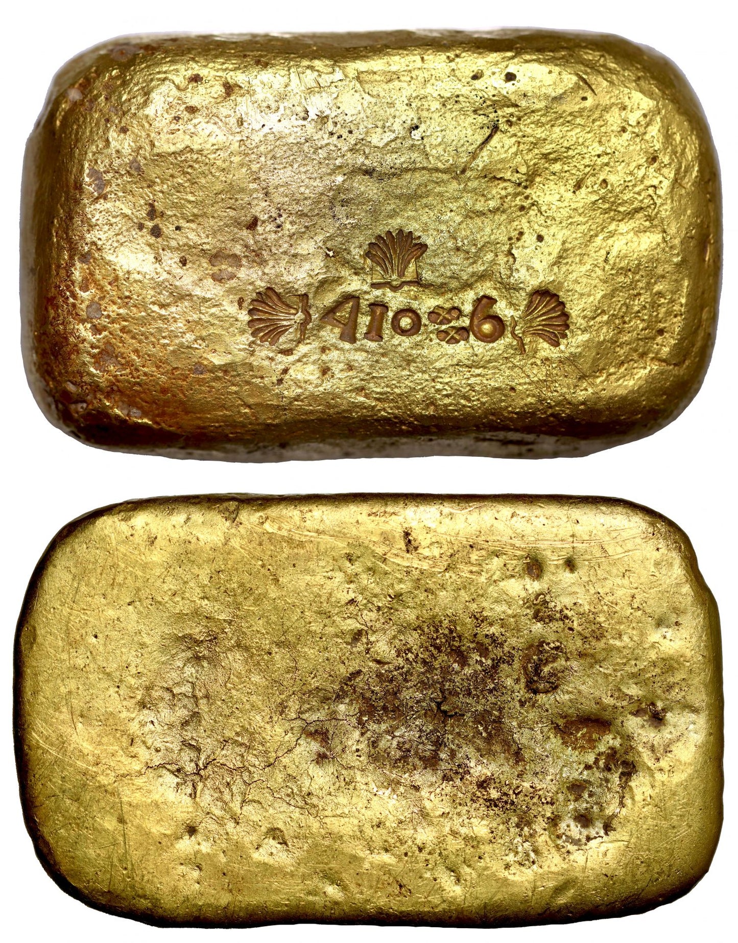 Spanish Colonial Gold Ingot, c.1750