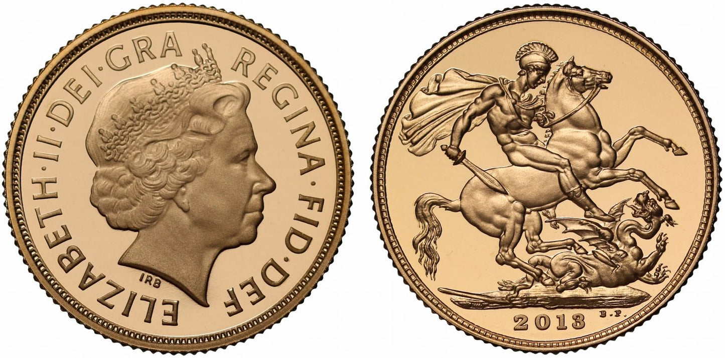 * Elizabeth II 2013 proof Sovereign