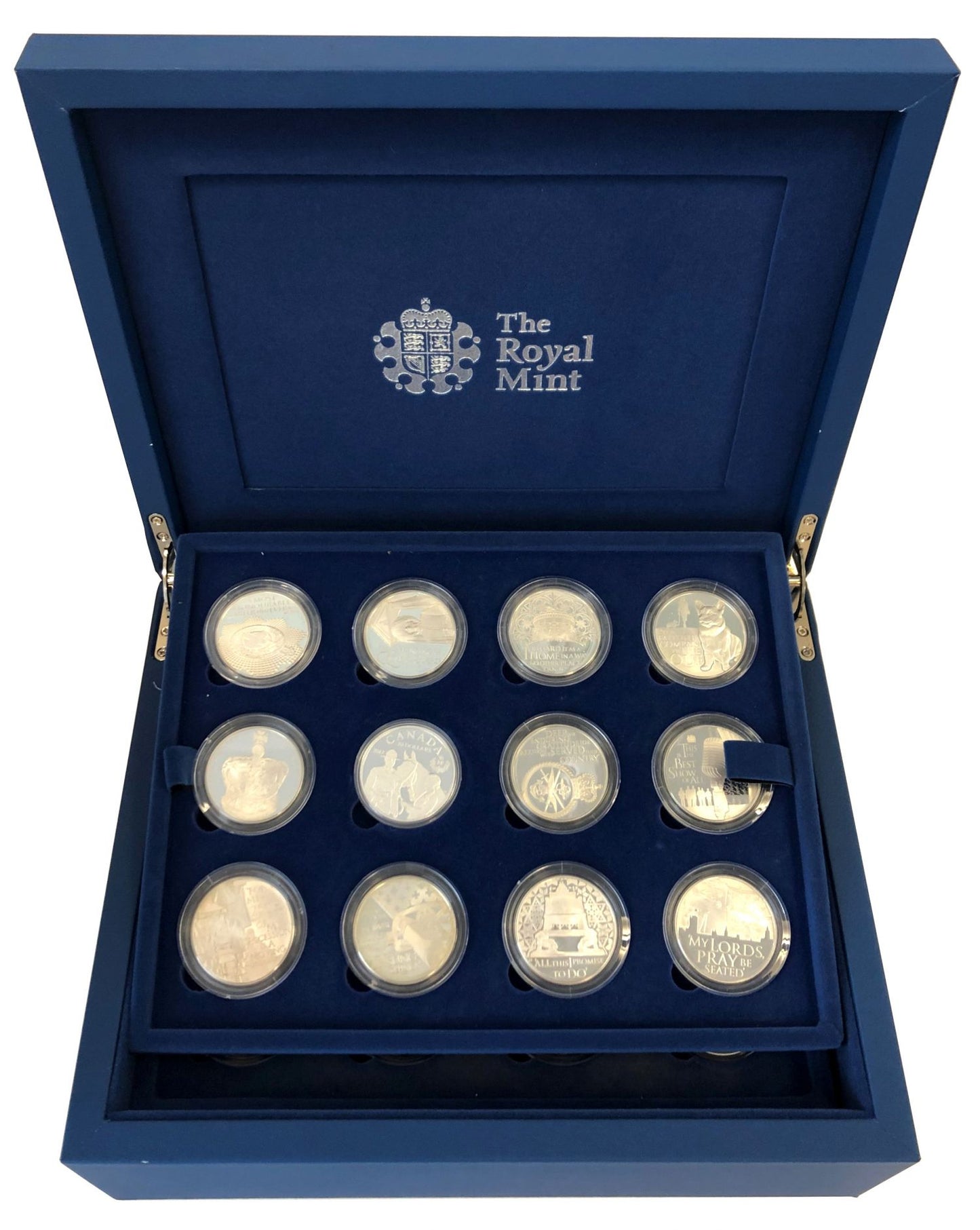 Elizabeth II 2012 silver proof 24-coin Set