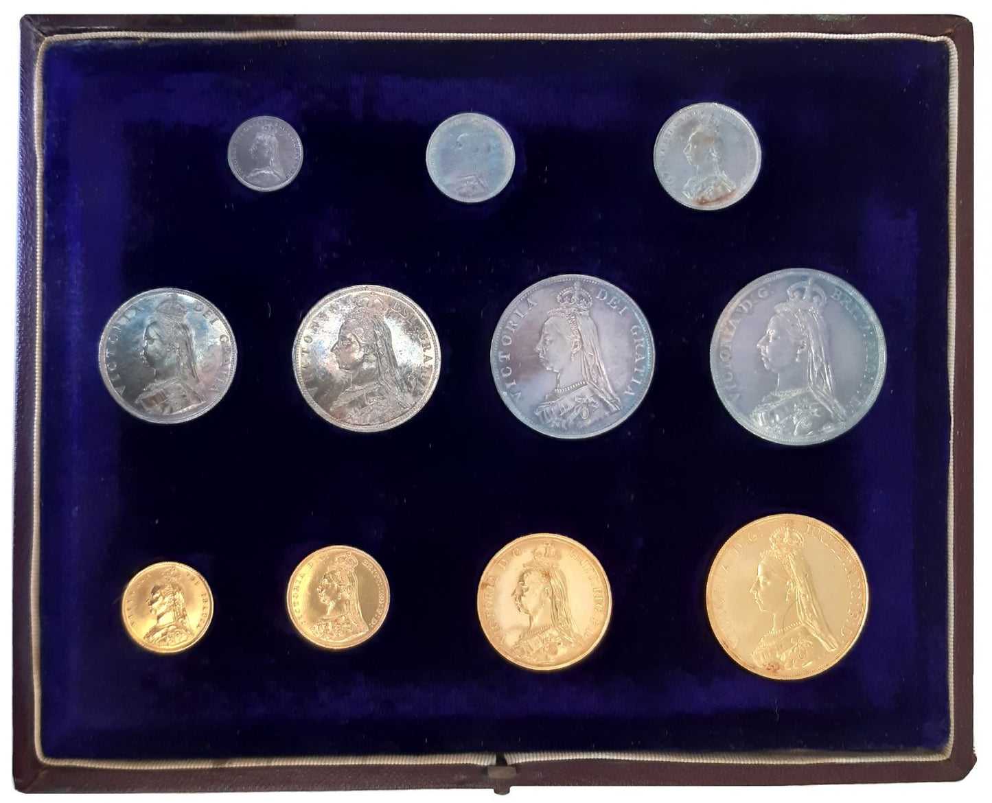 Victoria 1887 11-coin currency Set Golden Jubilee