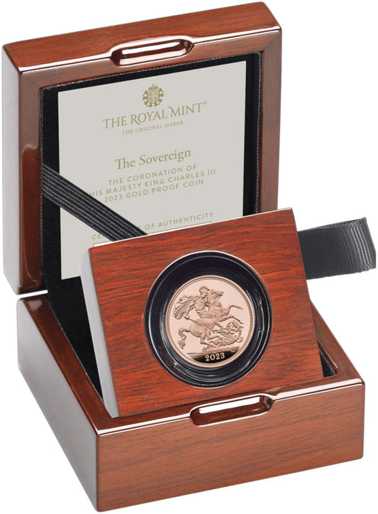 Charles III Coronation proof Sovereign 