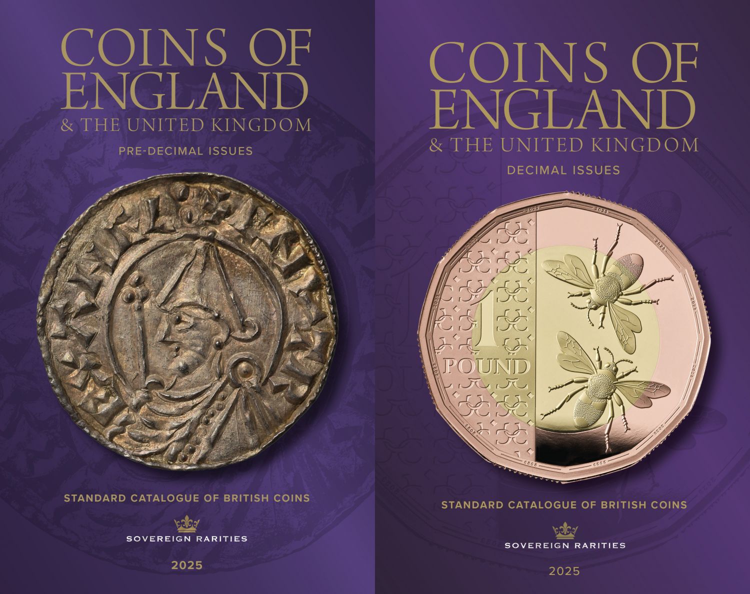 * Coins of England & the United Kingdom, 2025, Pair of Pre-Decimal & Decimal Issues