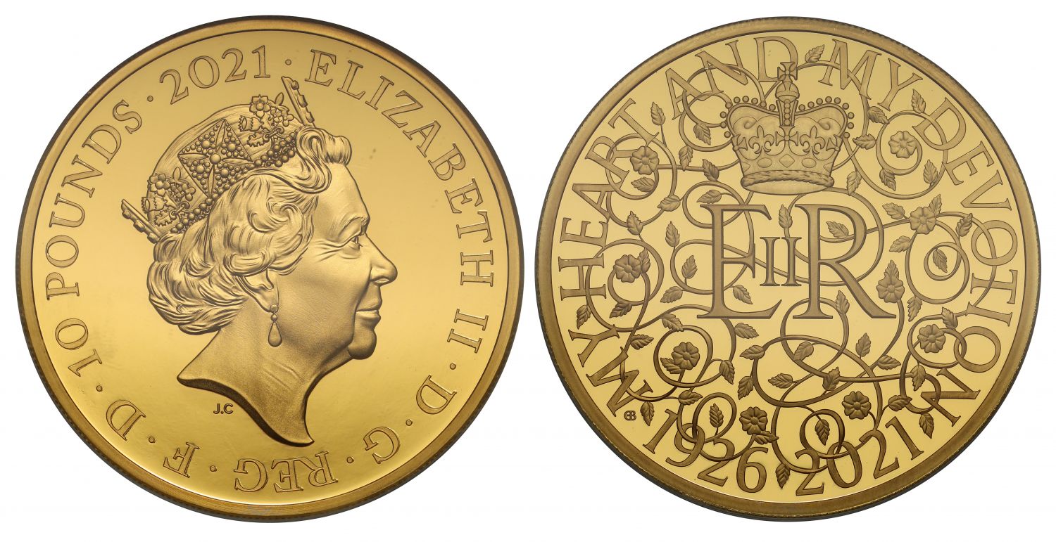 Elizabeth II 2021 gold proof 5oz 95th birthday