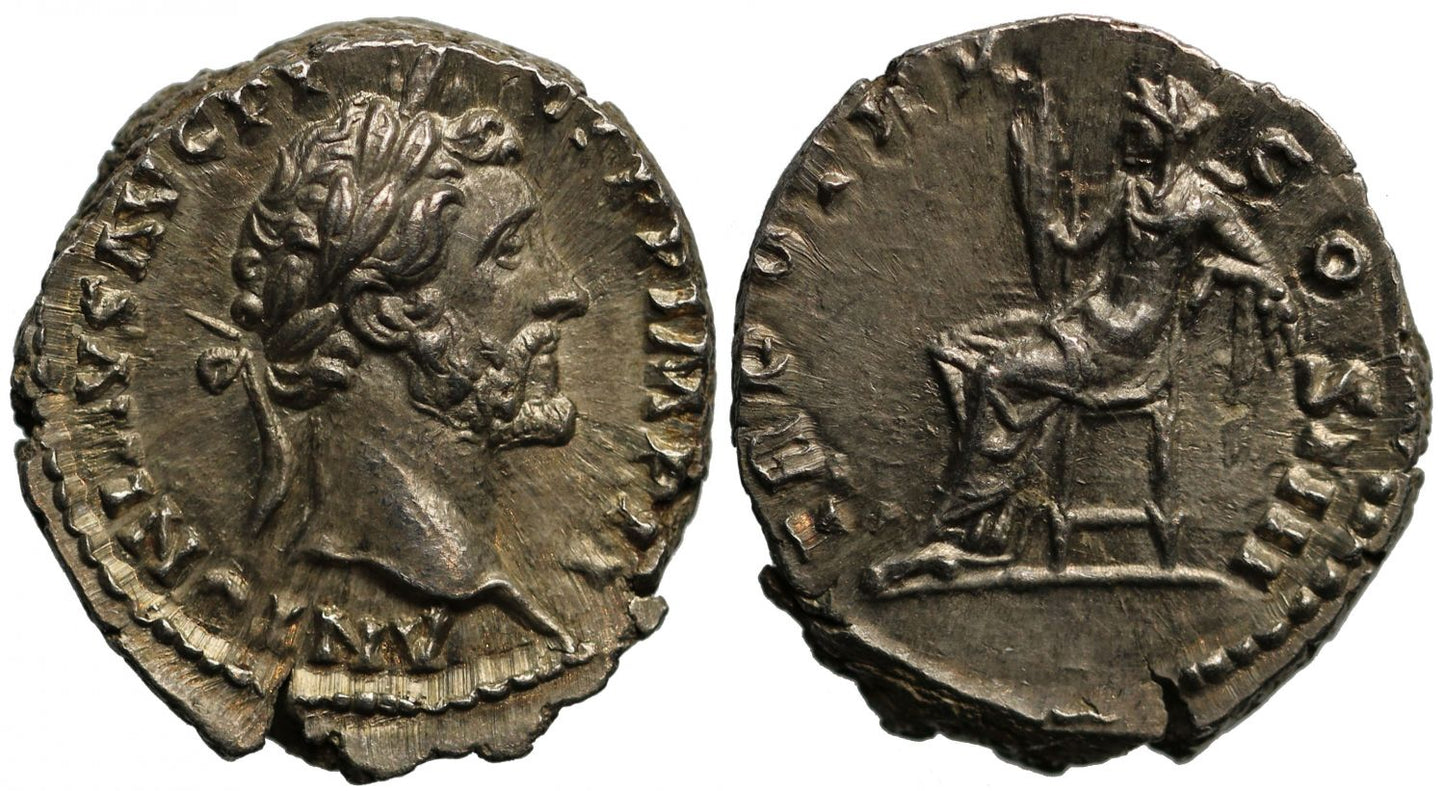 Antoninus Pius, Silver Denarius