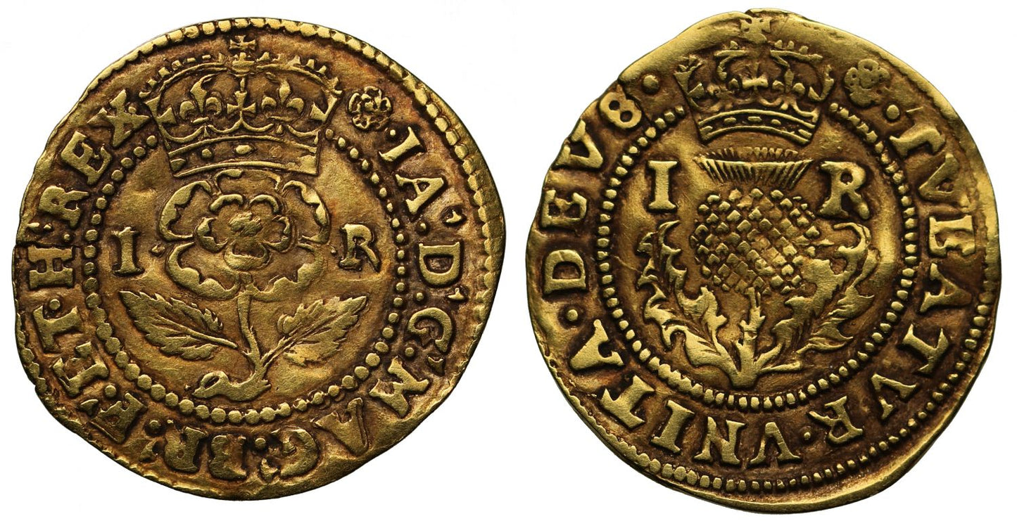 James I gold Thistle Crown