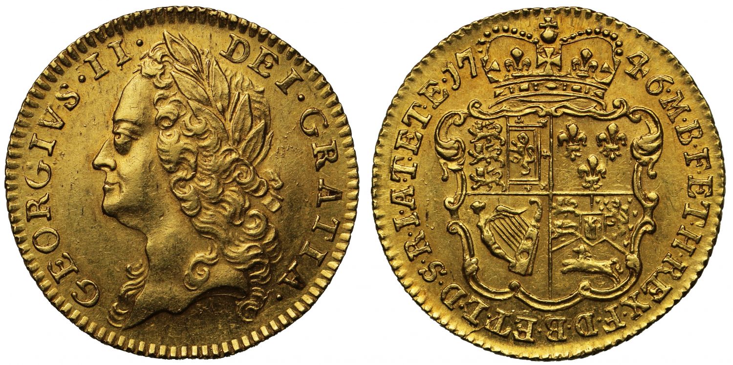 George II 1746 Half Guinea