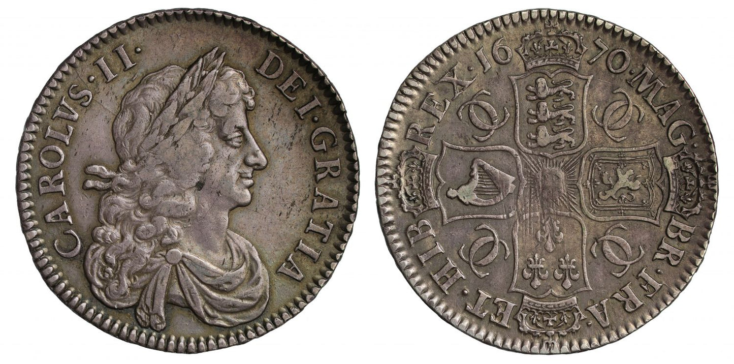 Charles II 1670 Halfcrown