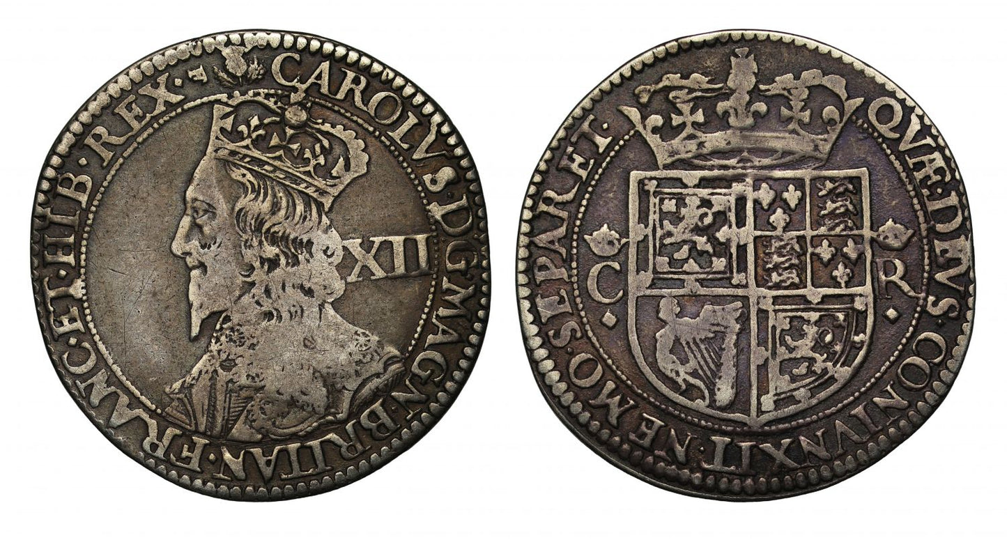 Scotland, Charles I 12-Shillings, third coinage