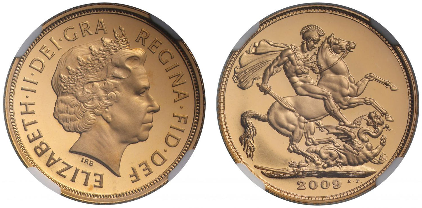 Elizabeth II 2009 proof Sovereign PF69 ULTRA CAMEO