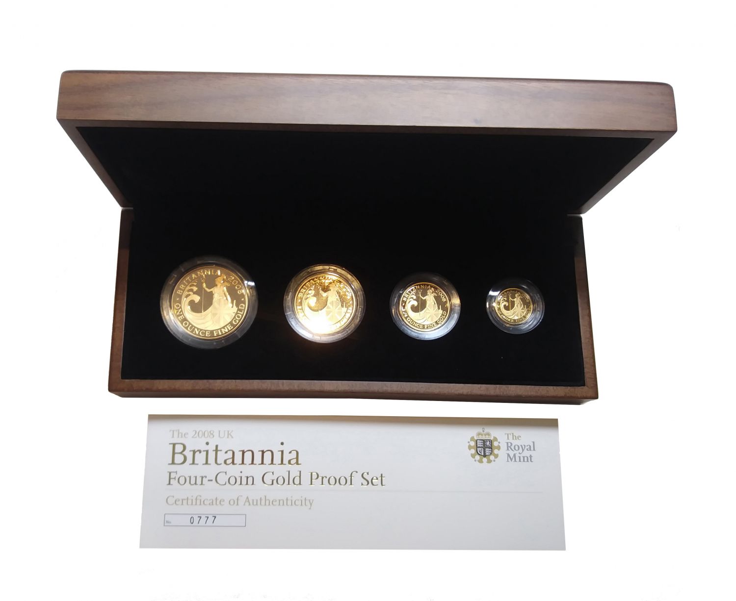 Britannia 2008 Gold Proof Set