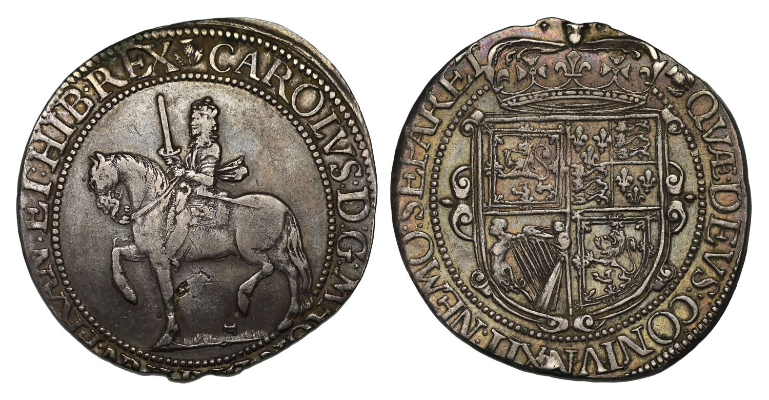 Scotland, Charles I Thirty Shillings, third coinage, Falconer issue type IV