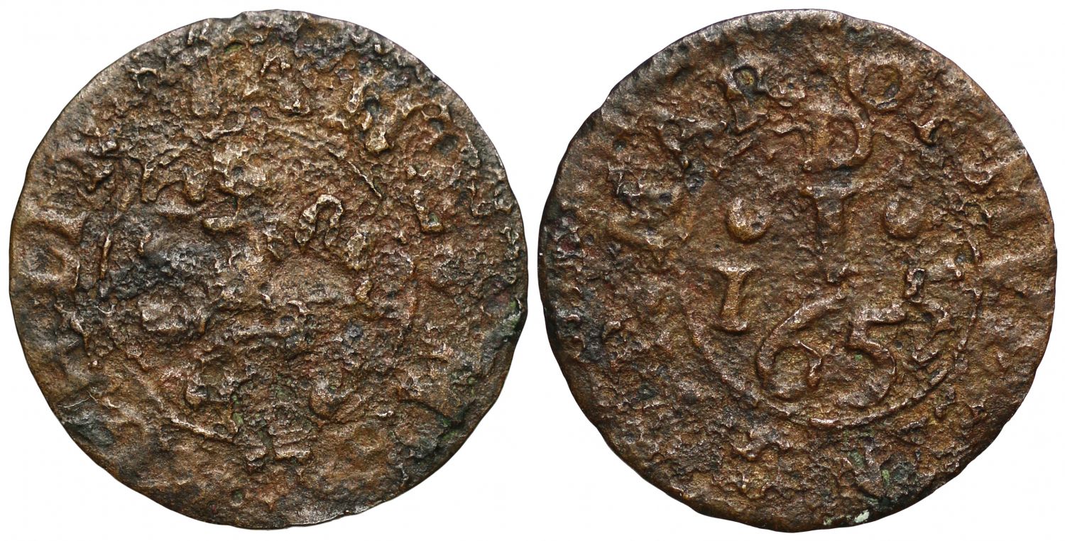 Ireland, Co Westmeath, 17th century Penny, James Melaghlin