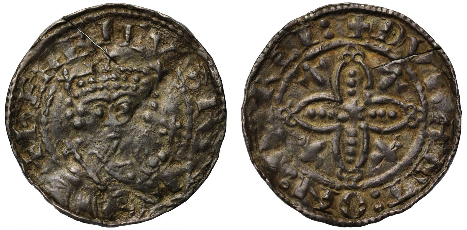 Henry I Penny, Quatrefoil type, Carlisle Mint, Moneyer Durant