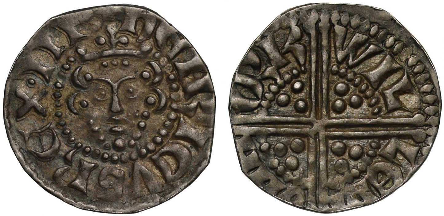 Henry III Long cross Penny, type 3a, Northampton Mint, Moneyer Willem