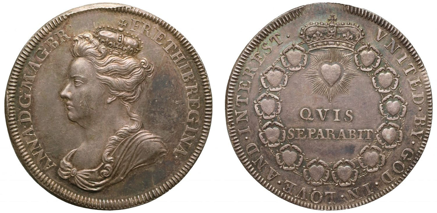 Accession of Queen Anne, 1702.