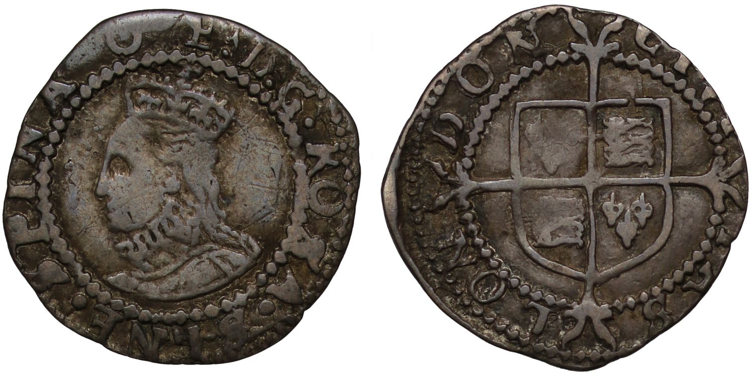 Elizabeth I Penny, Sixth issue, mm. O