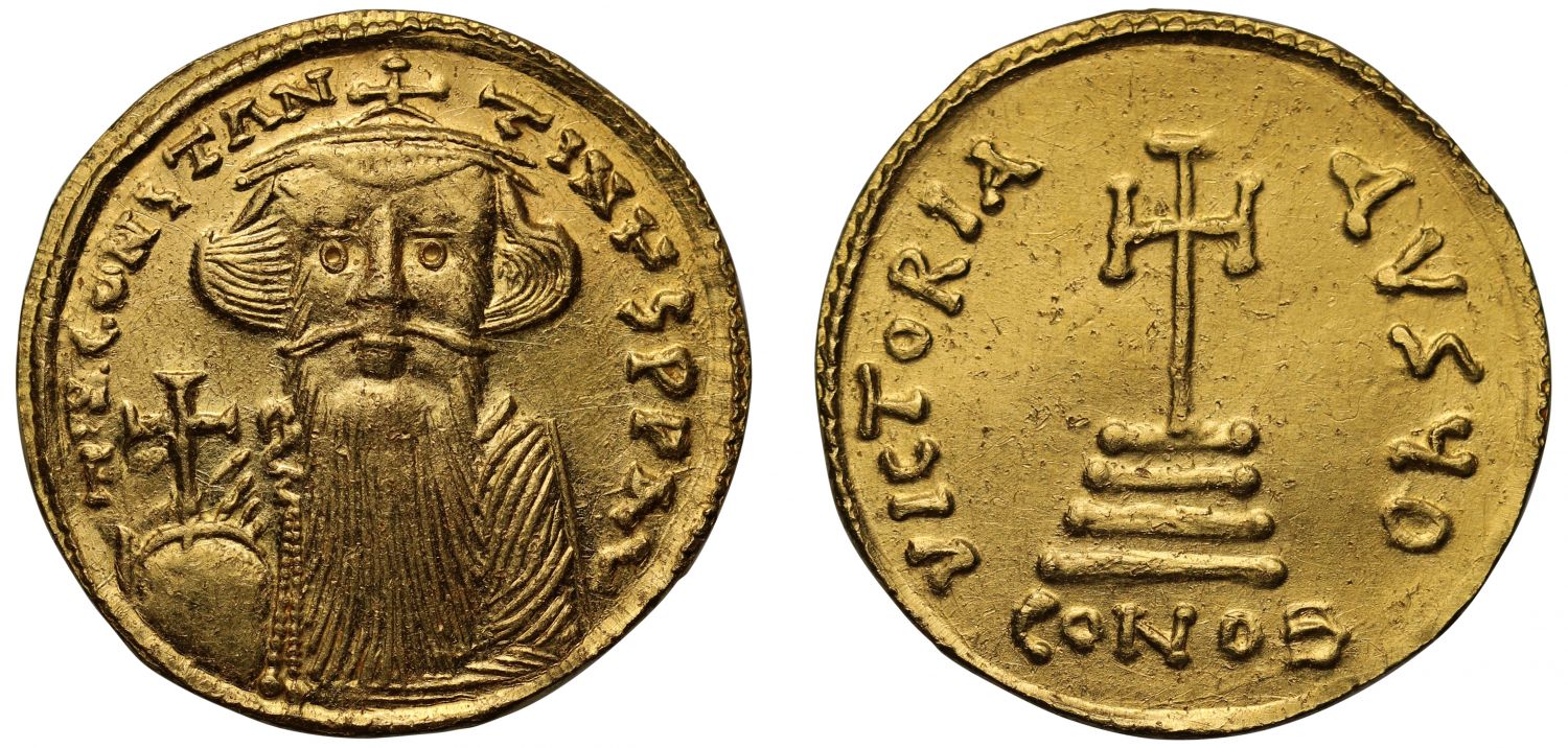 Constans II, Gold Solidus