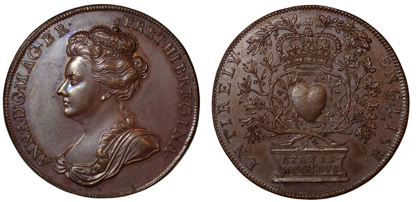 Accession of Queen Anne, 1702.